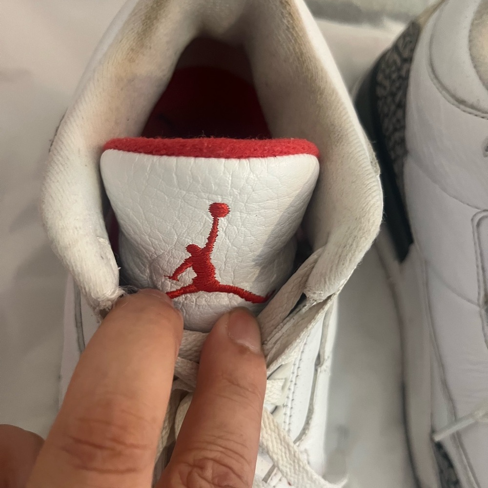 Jordan White and Black Athletic Shoes - Picture 4 of 12